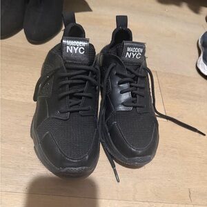 Madden Womens Black Sneakers